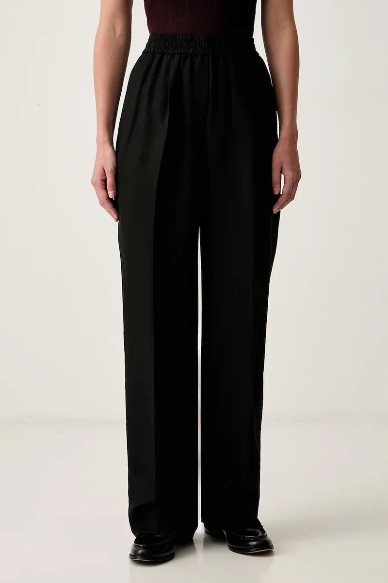 Tommy Hilfiger pantaloni pentru femei cu lyocell