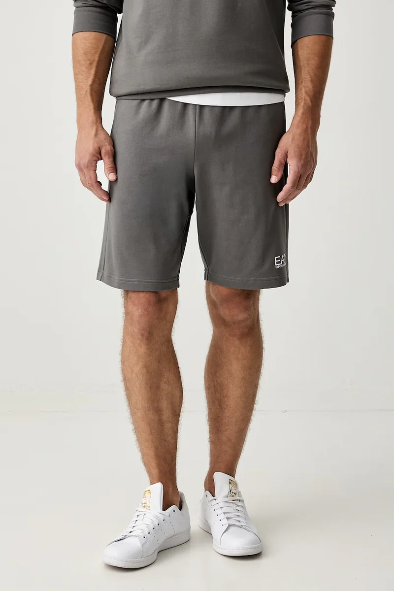 EA7 Emporio Armani pantaloni scurți de trening pentru bărbați, din bumbac