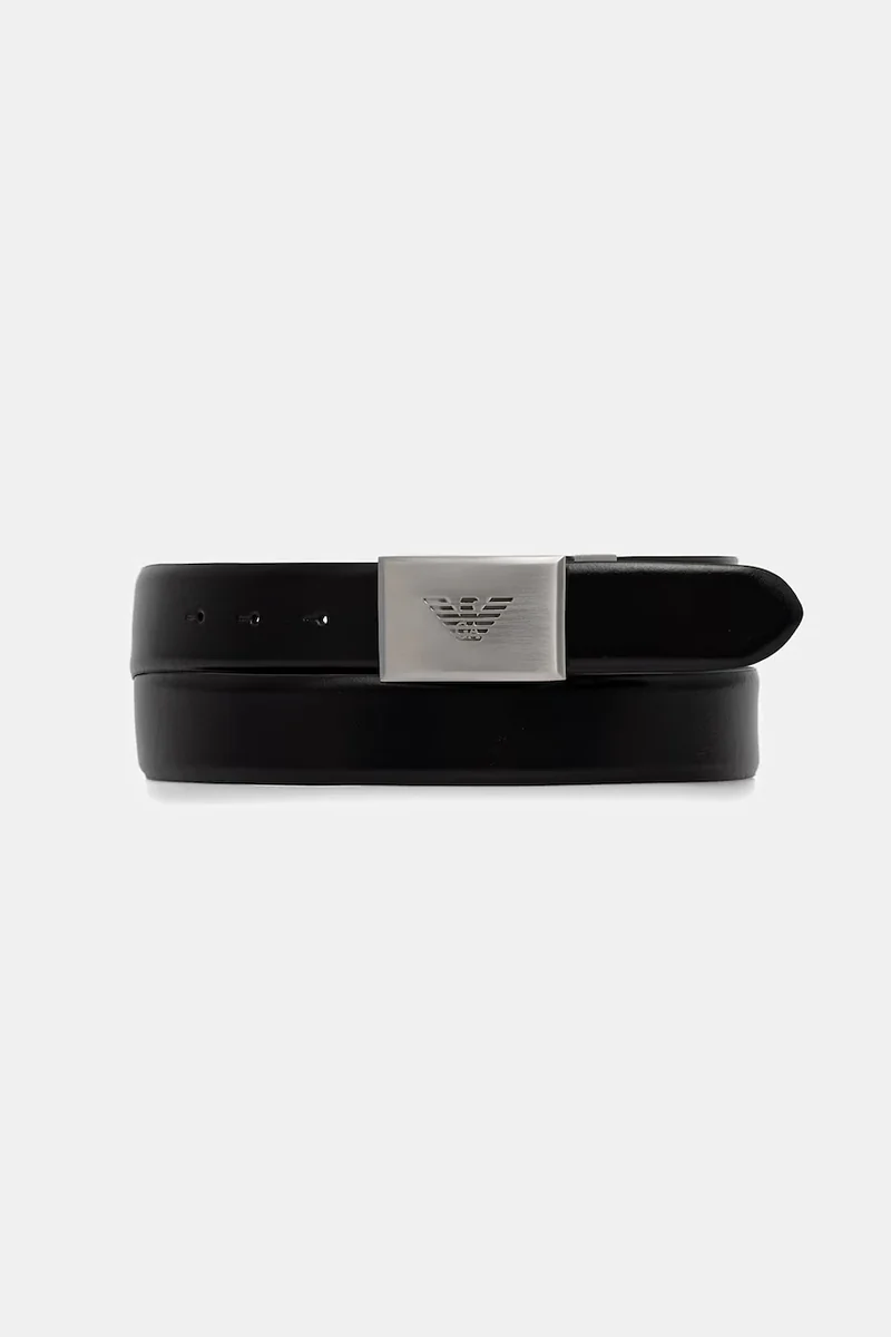 Emporio Armani curea reversibilă pentru bărbați din piele