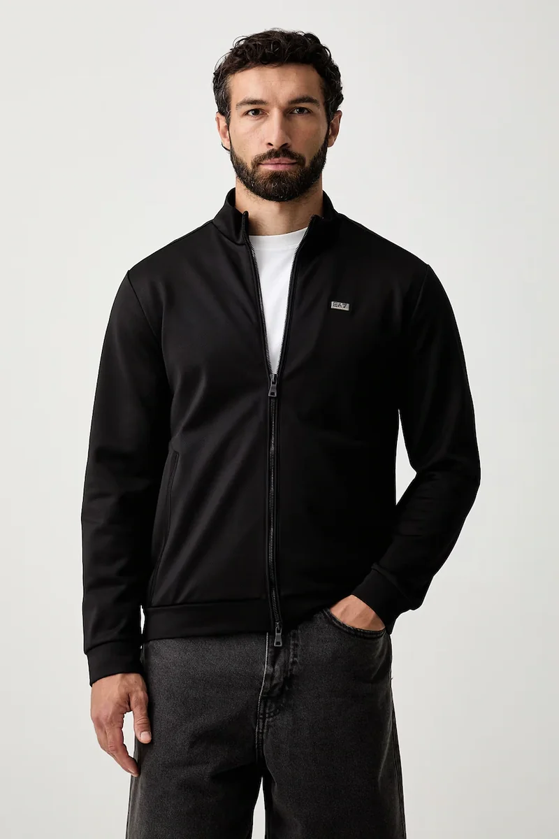 EA7 Emporio Armani hanorac cu fermoar pentru bărbați