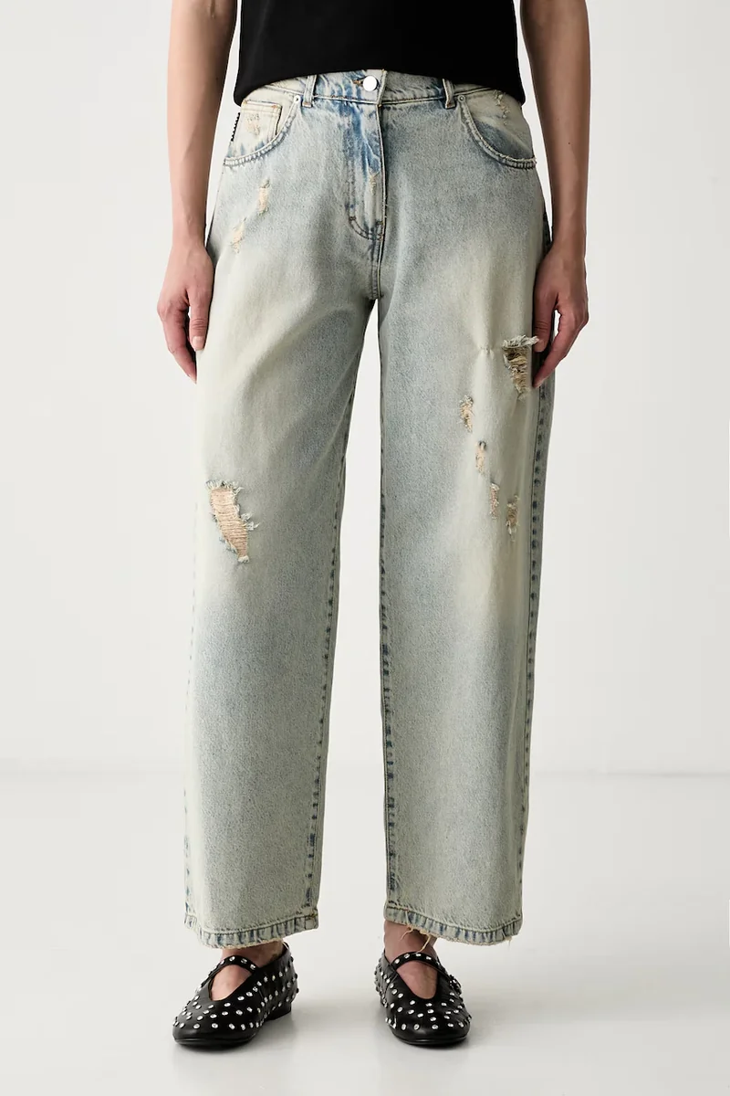Haveone blugi straight pentru femei