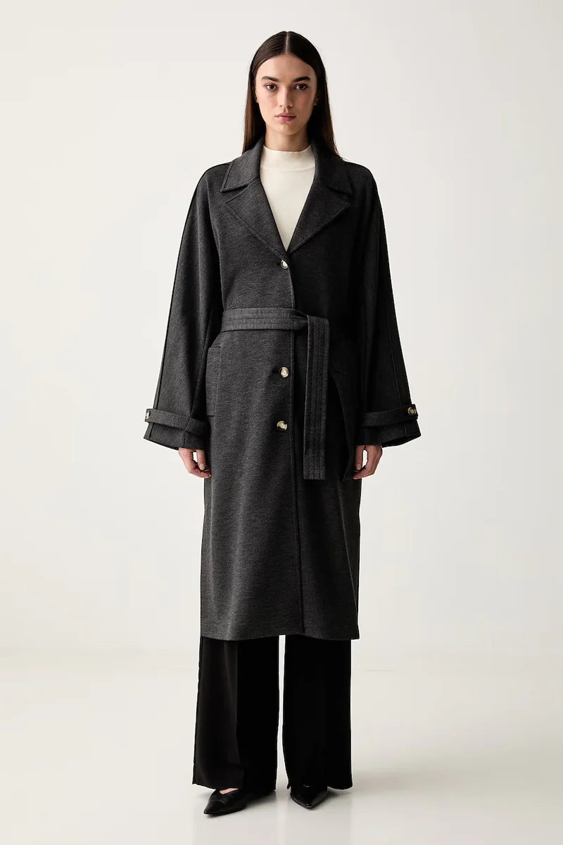 MM by Max Mara palton pentru femei cu vâscoză MMLESPOSTO