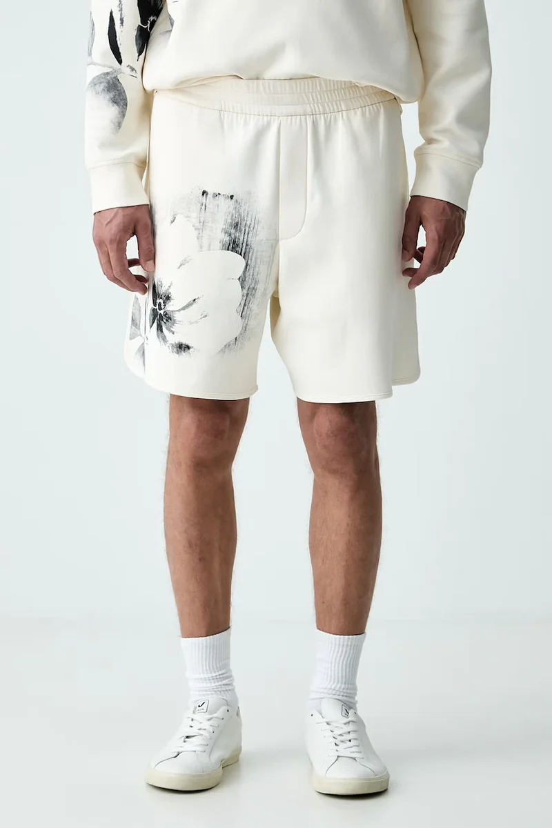 Armani Exchange pantaloni scurți de trening pentru bărbați cu bumbac