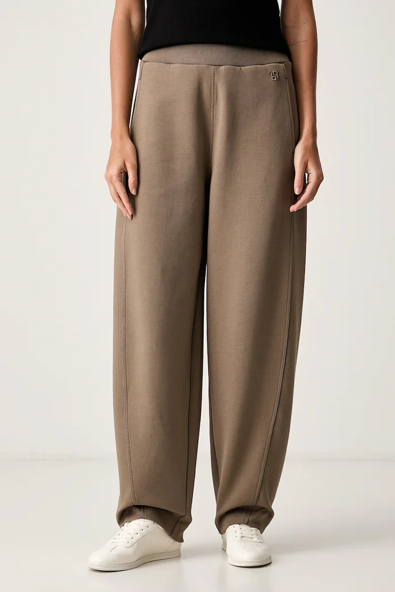 BOSS pantaloni de trening pentru femei cu bumbac Essuge