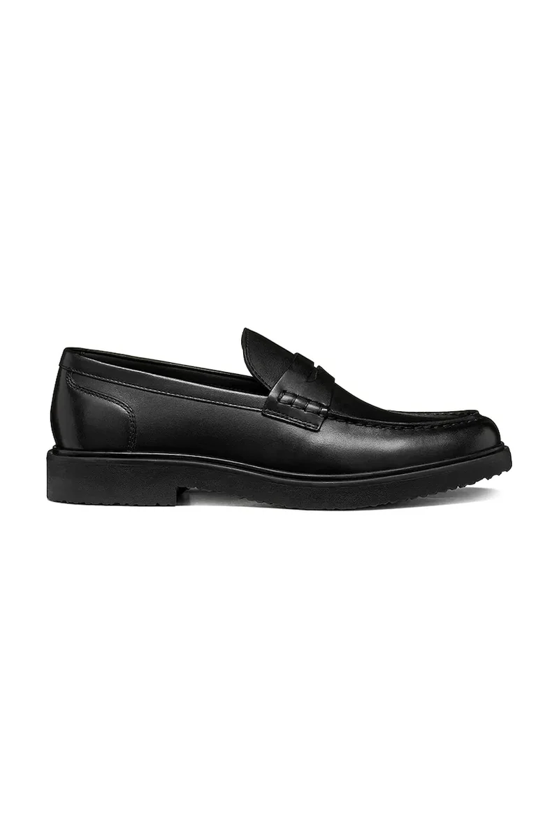 Geox loafers slip-on pentru bărbați din piele U MASSIMIANO