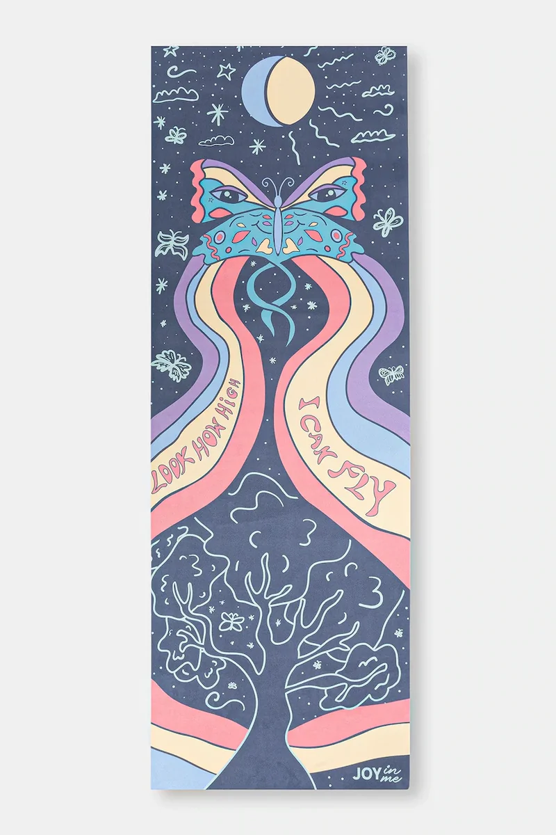 JOYINME saltea de yoga Mata FLOW Coated Butterfly Effect