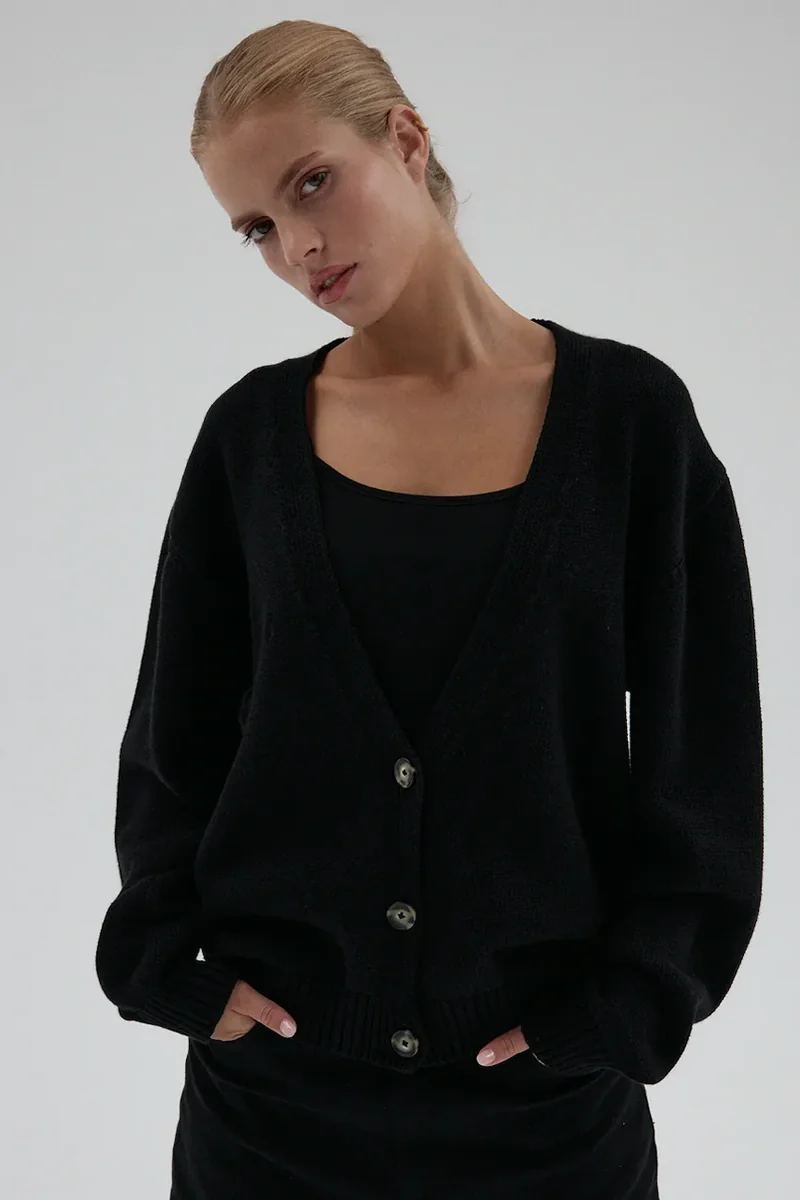 Muuv. Muuv cardigan pentru femei cu bumbac TUA