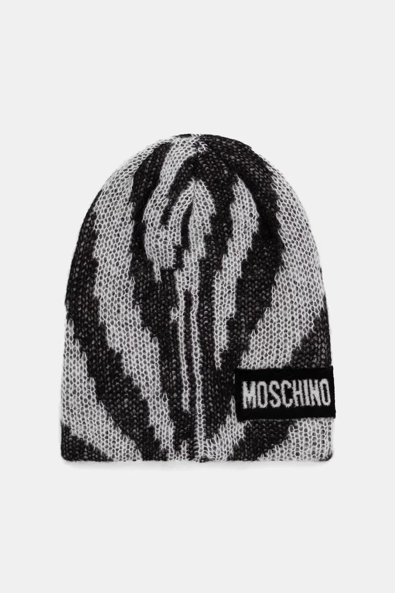 Moschino căciulă de damă cu amestec de lână