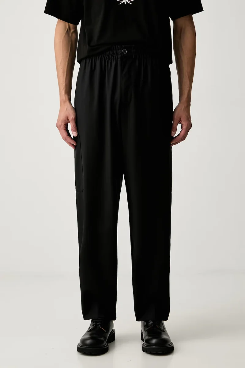 Kenzo pantaloni regular pentru bărbați din lână