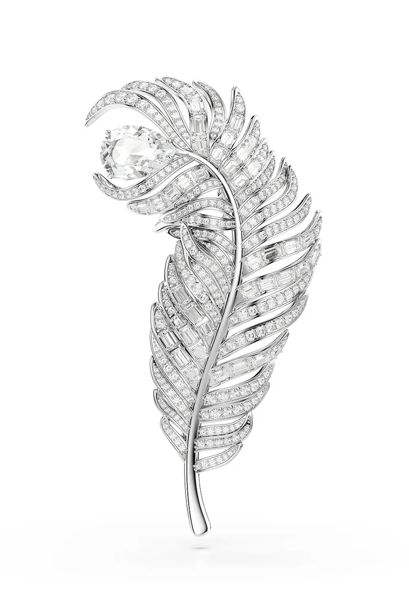 Swarovski broșă metalică VIENNA