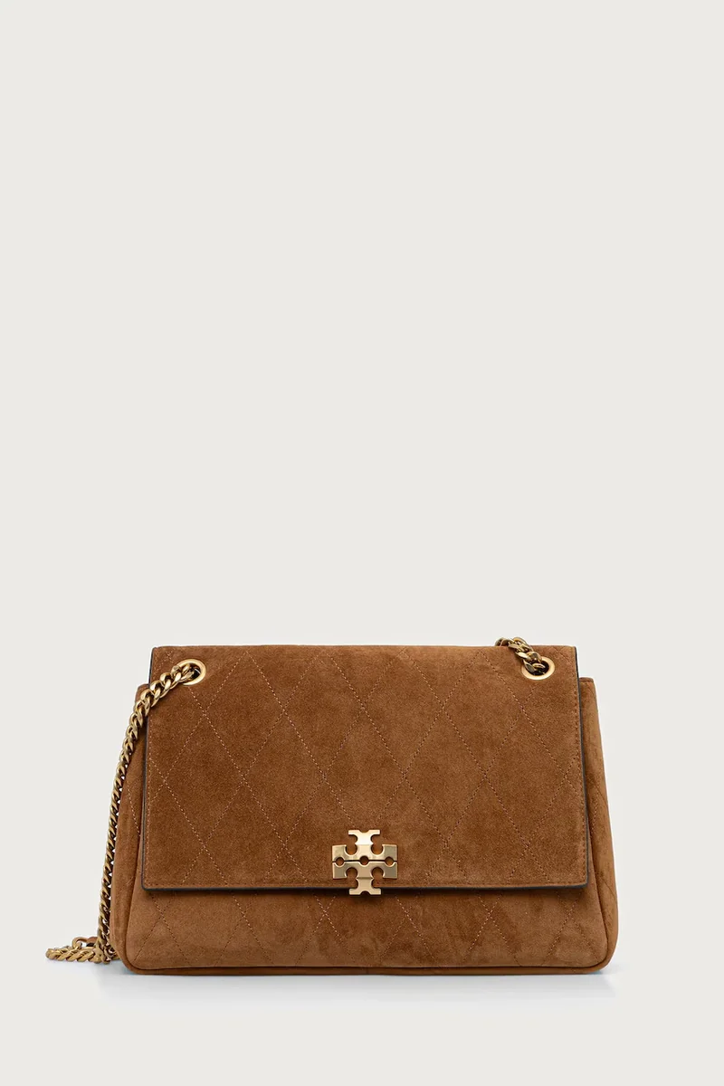 Tory Burch geantă pentru femei din piele întoarsă Charlie