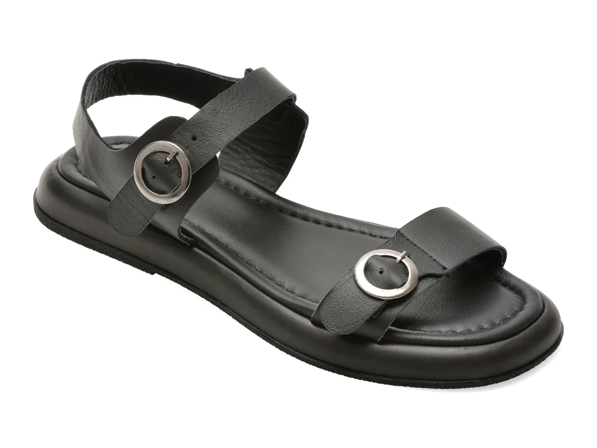 Sandale GRYXX negre, 1914224, din piele naturala