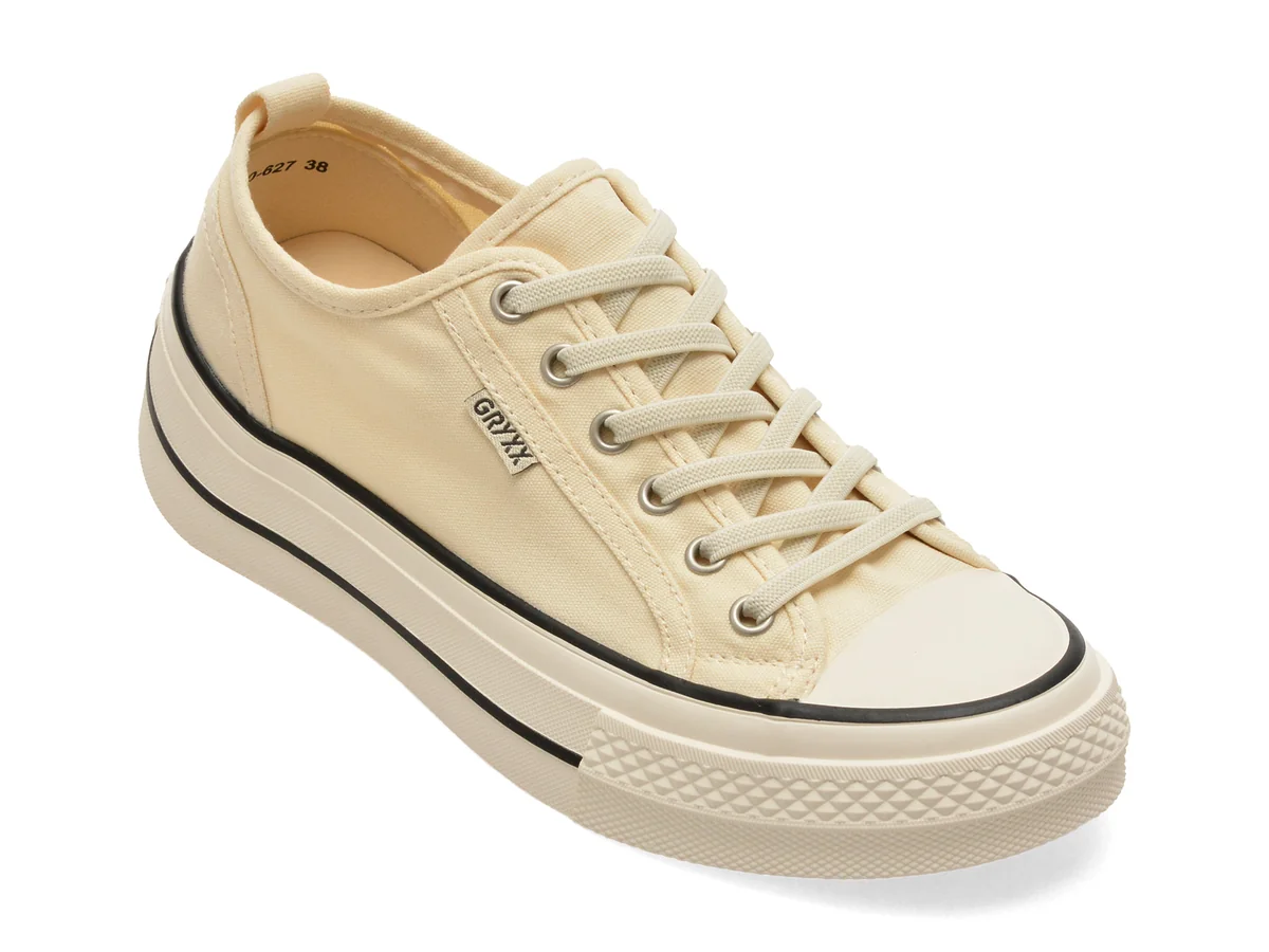 Pantofi sport GRYXX albi, 6900, din material textil