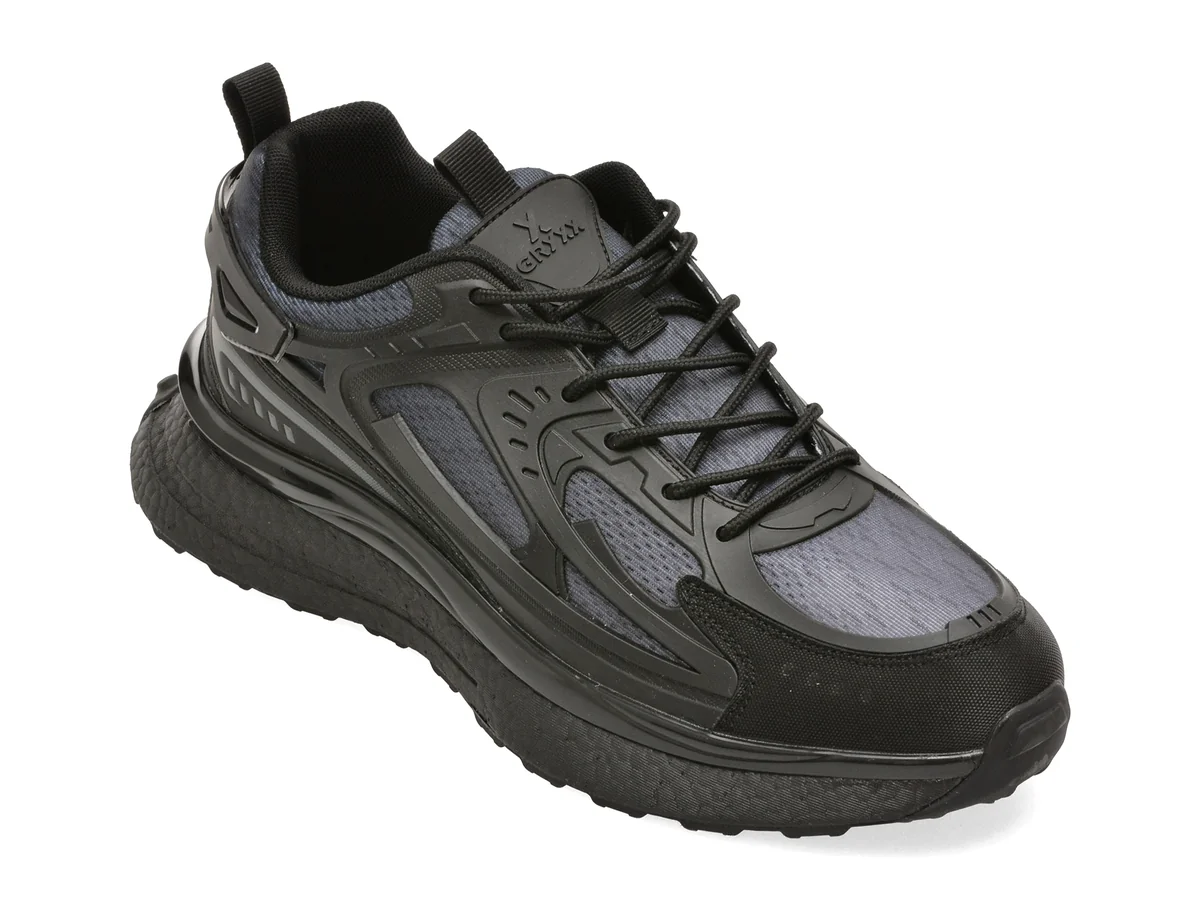 Pantofi sport GRYXX negri, 33398, din piele ecologica