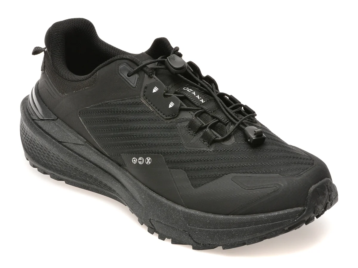 Pantofi sport GRYXX negri, 35808, din material textil