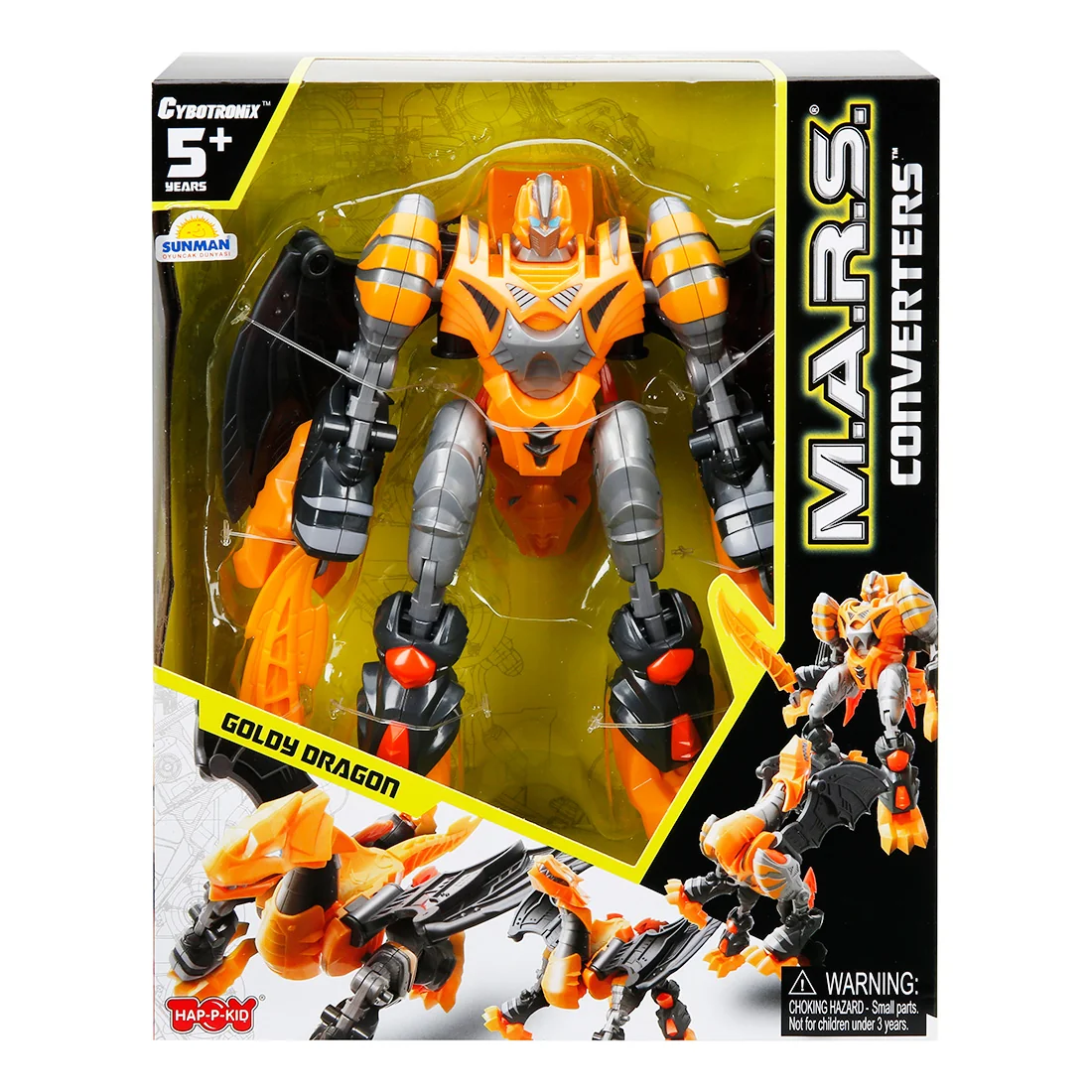 Robot transformabil, Happy Kid, M.A.R.S. Goldy Dragon
