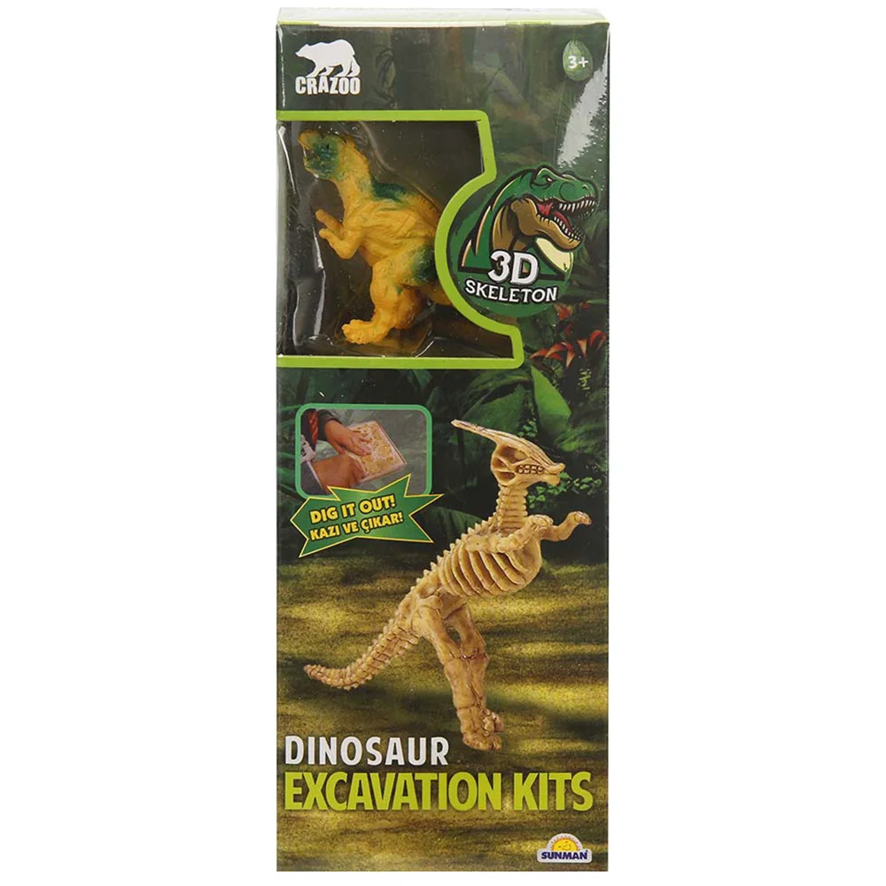 Kit arheologic, 3D Skeleton, Sapa si descopera un dinozaur