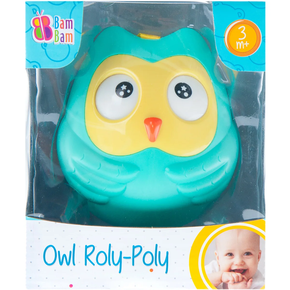 Jucarie bebelusi BamBam, Bufnita Roly-Poly