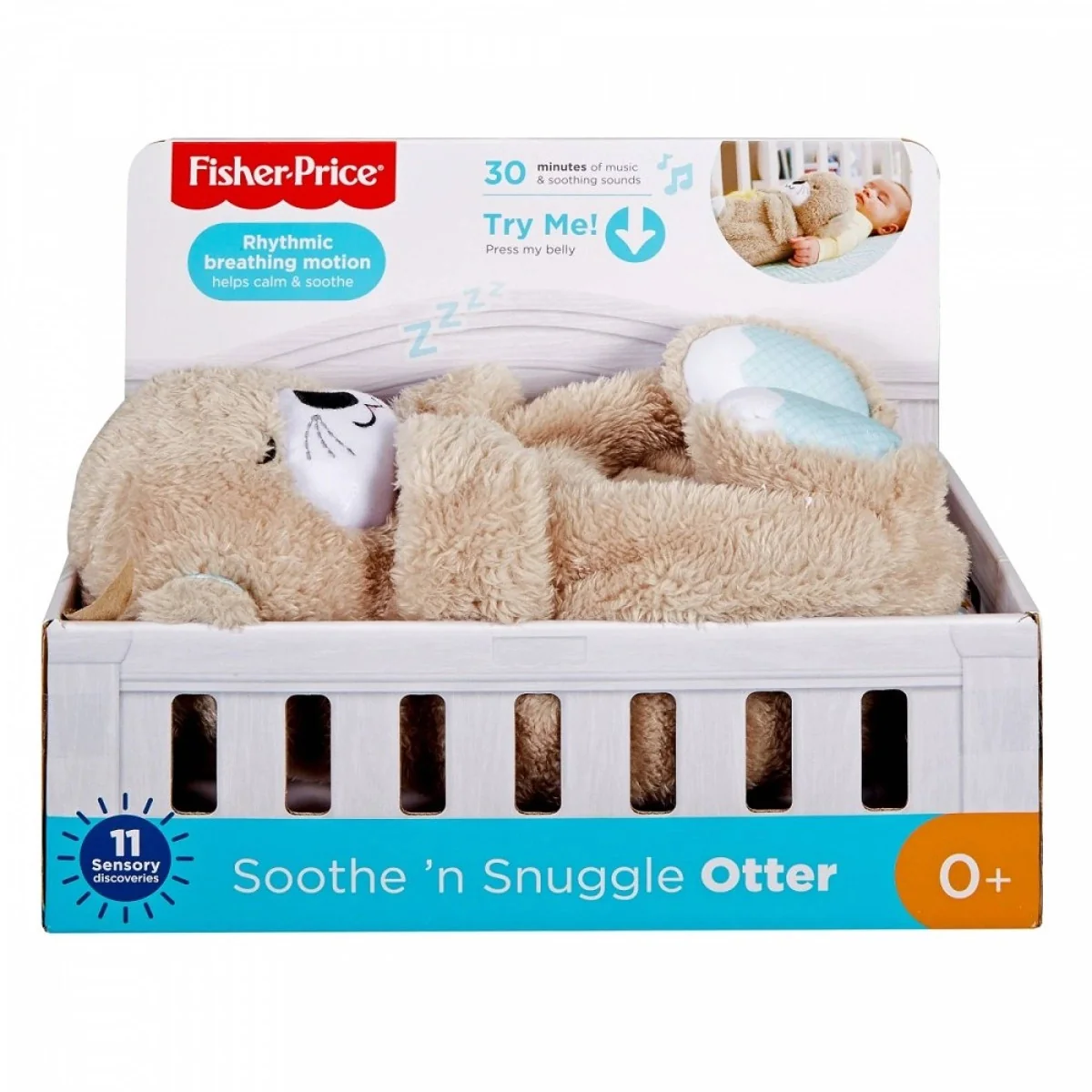 Jucarie interactiva Fisher Price, Vidra somnoroasa