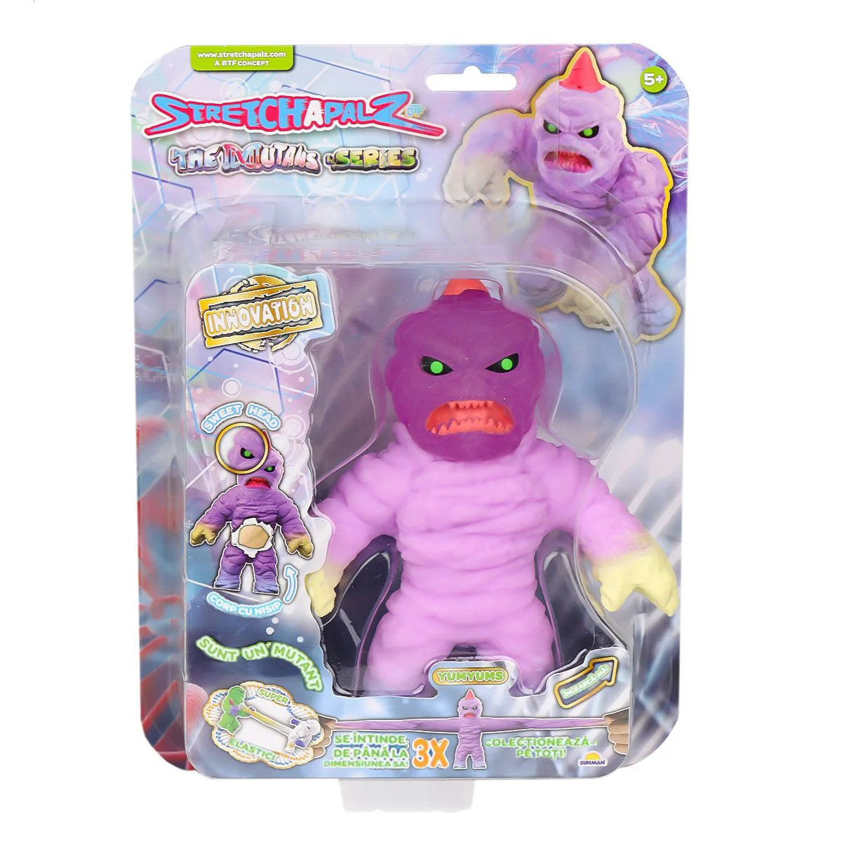 Figurina flexibila, Stretchapalz, The Mutans, Yumyums
