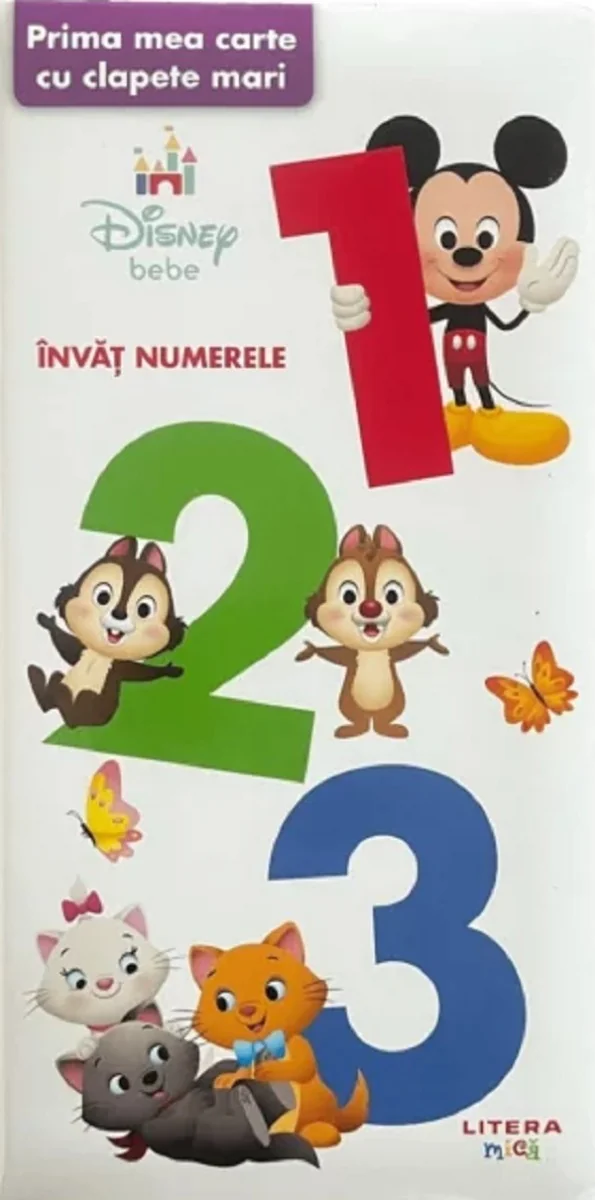 Disney Bebe, 123, Prima mea carte cu clapete mari