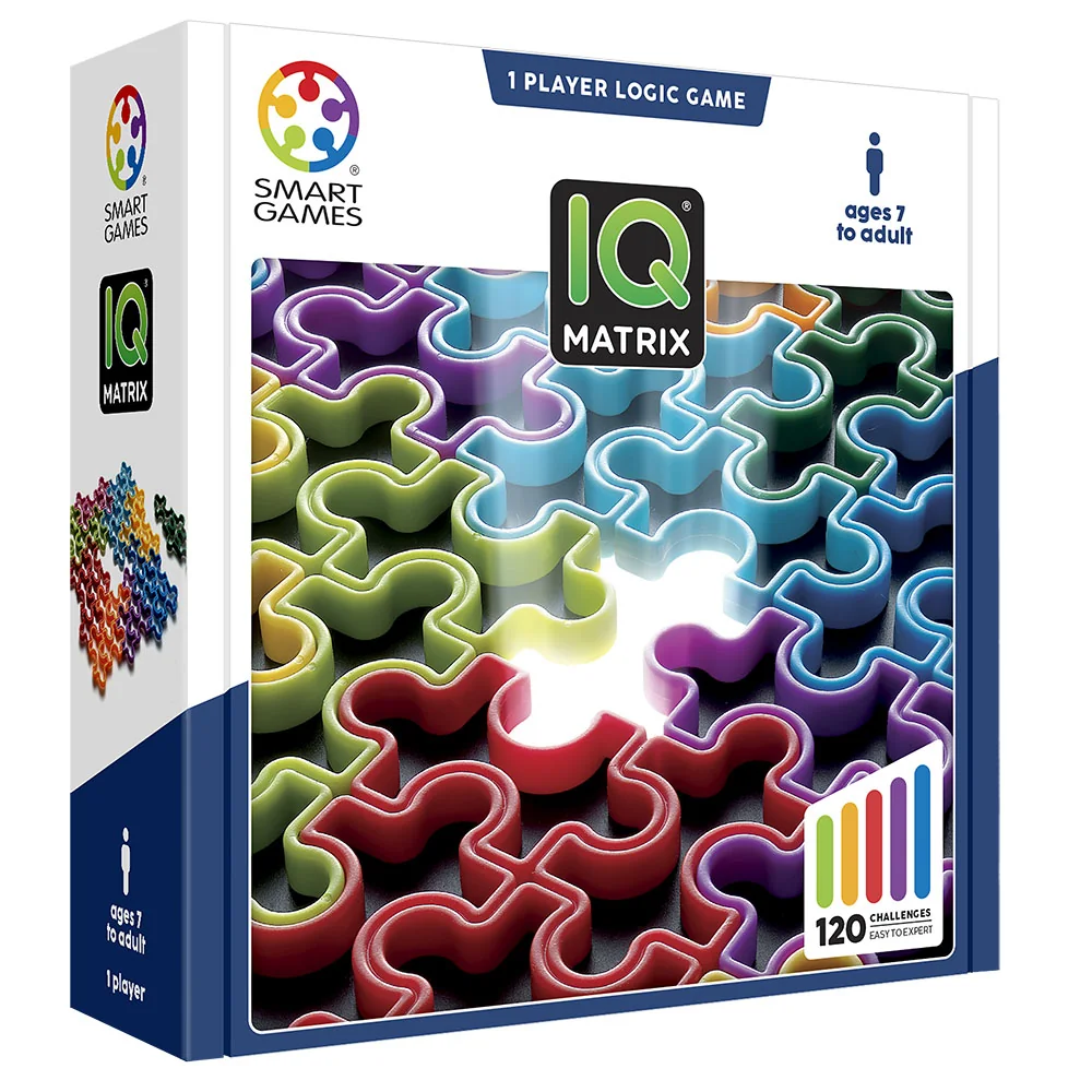 Joc de logica cu 120 de provocari, Smart Games, IQ Matrix
