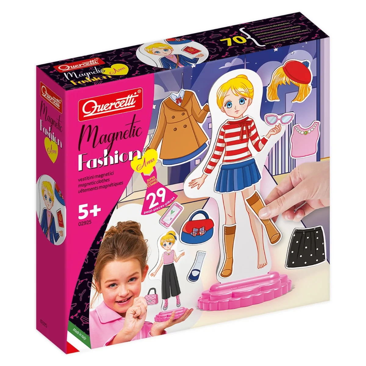 Set magnetic, Quercetti, Creatie vestimentara, Fashion Anna