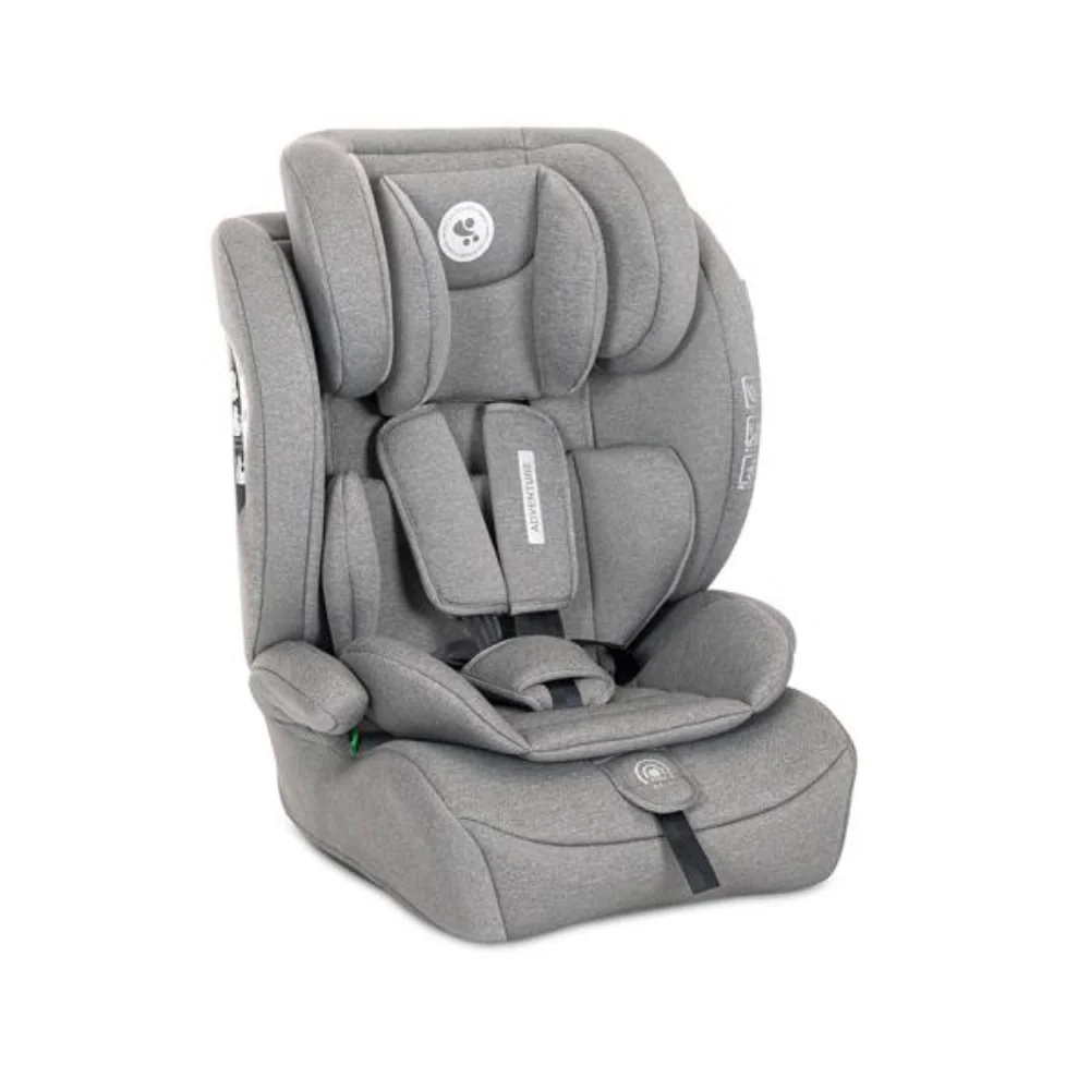 Scaun auto pentru copii, Lorelli Adventure, I-Size, 15 luni-12 ani, 76-150 cm, Grey
