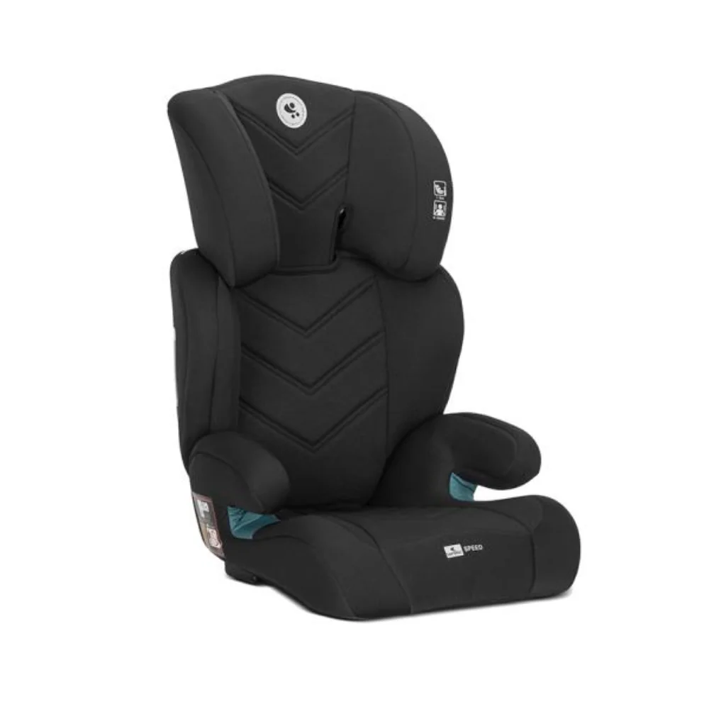 Scaun auto, Lorelli Speed, I-Size, transformabil in inaltator auto, 3-12 ani, 100-150 cm, Black