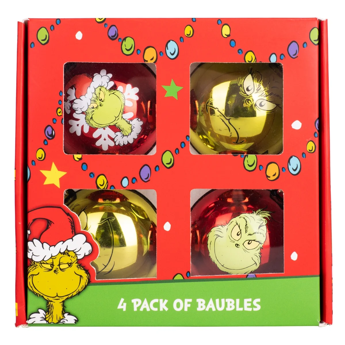 Set 4 globuri, Grinch