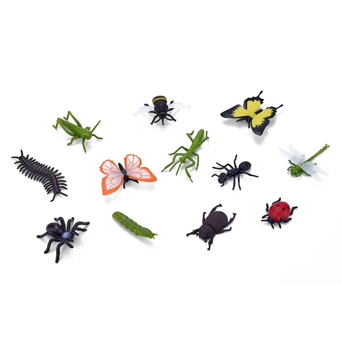 Set 12 mini figurine, Mojo, Insecte si Paianjeni