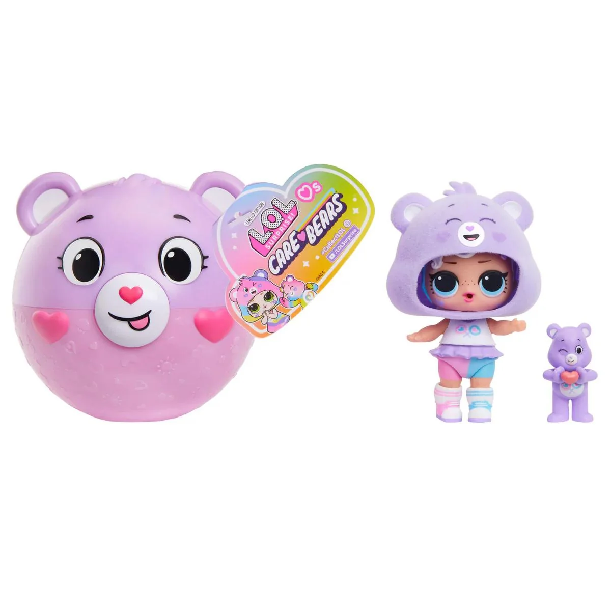 Papusa surpriza LOL Surprise, Loves Care Bears, 542711EUC