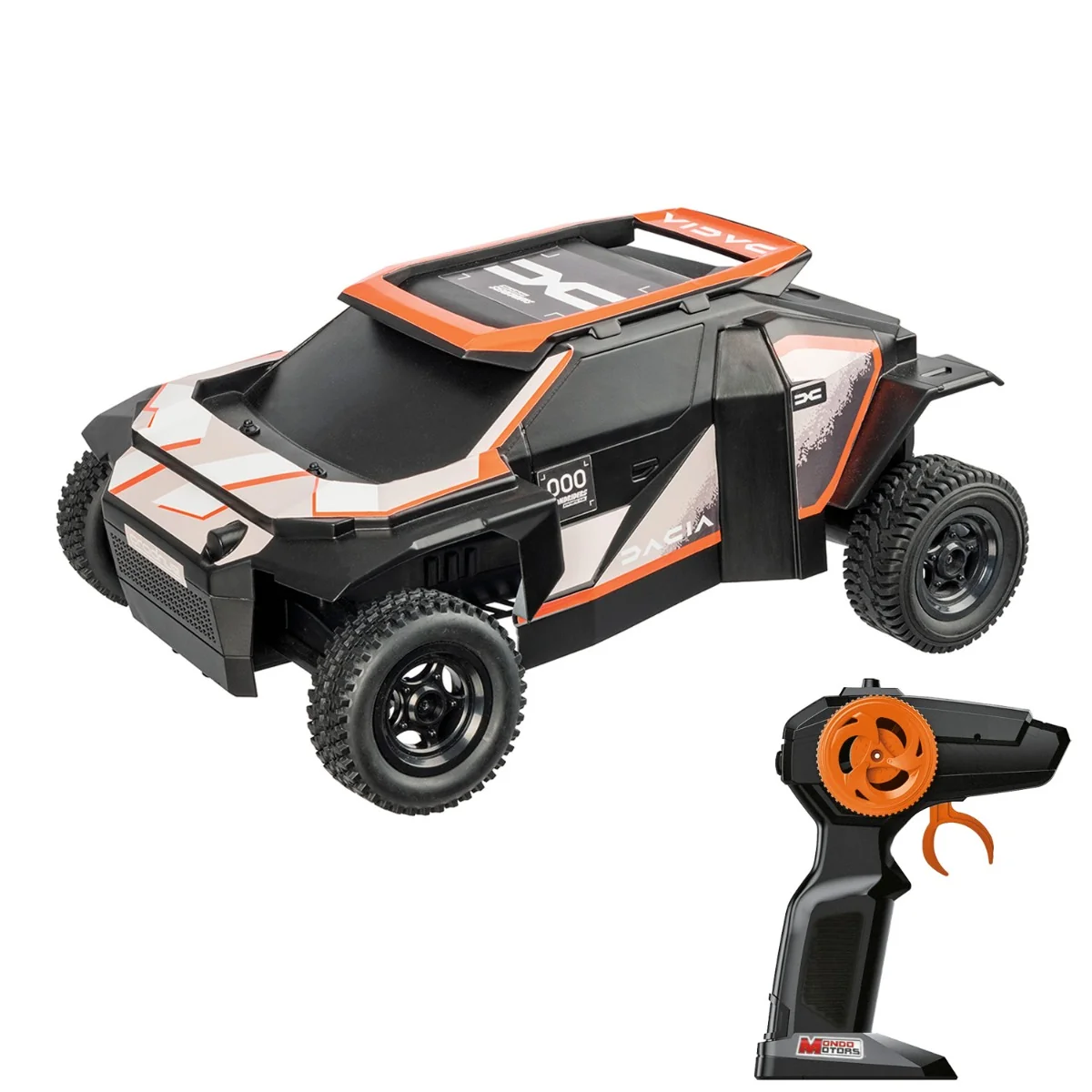 Masina cu telecomanda, Mondo Motors, Dacia Sandrider, Paris Dakar, 1:10