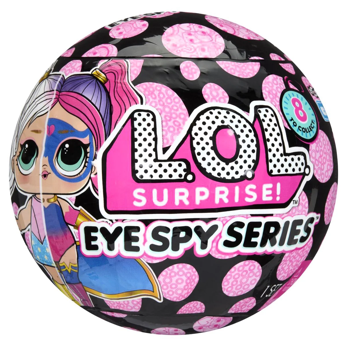 Papusa surpriza LOL Surprise, Eye Spy, 542636EUC