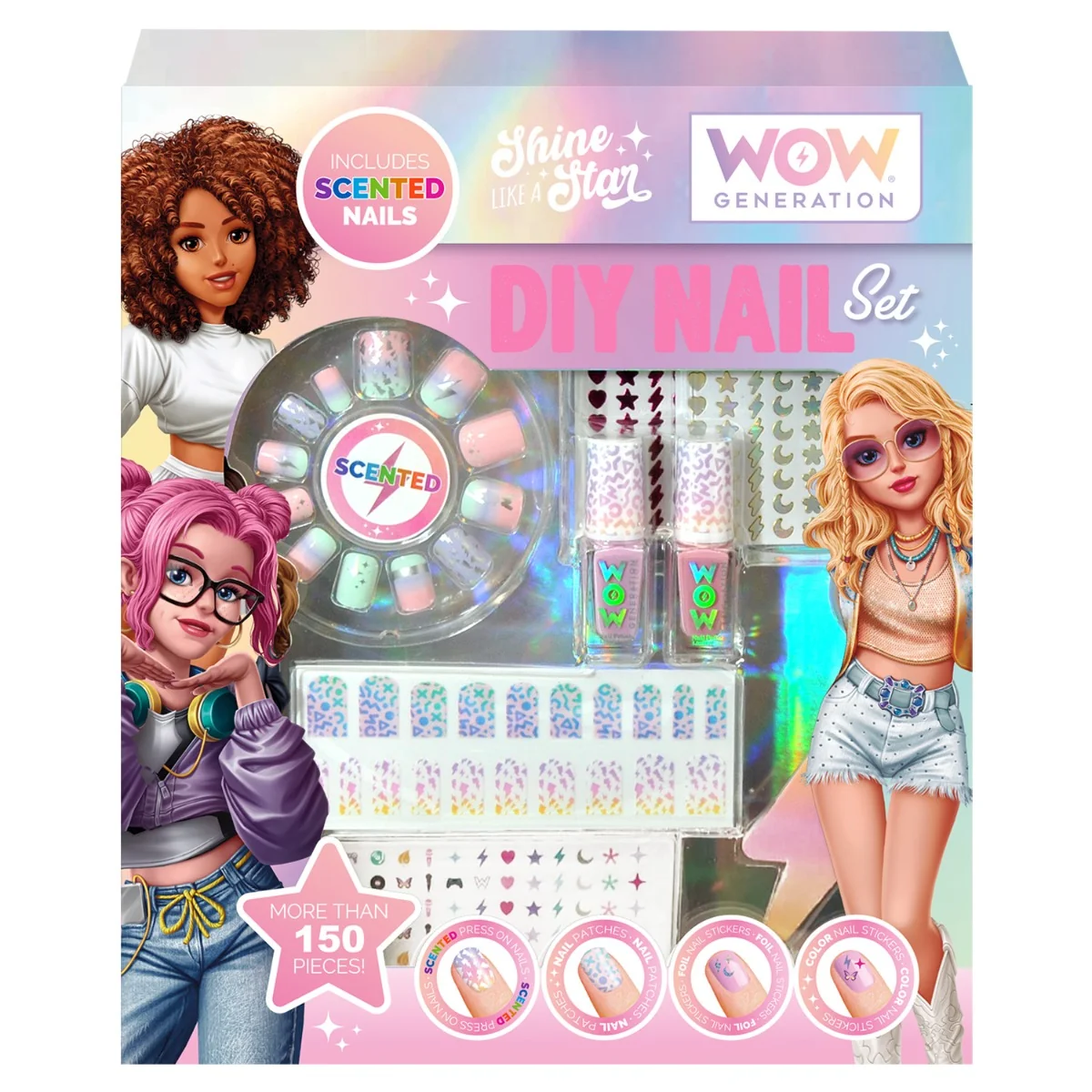 Set manichiura, Wow Generation, Scented, Shine like a Star