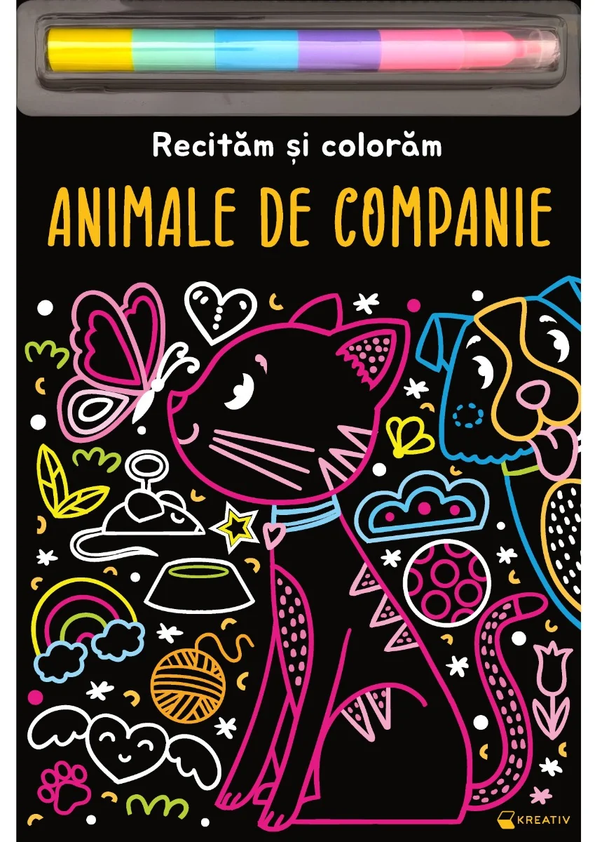 Animale de companie, Recitam si coloram