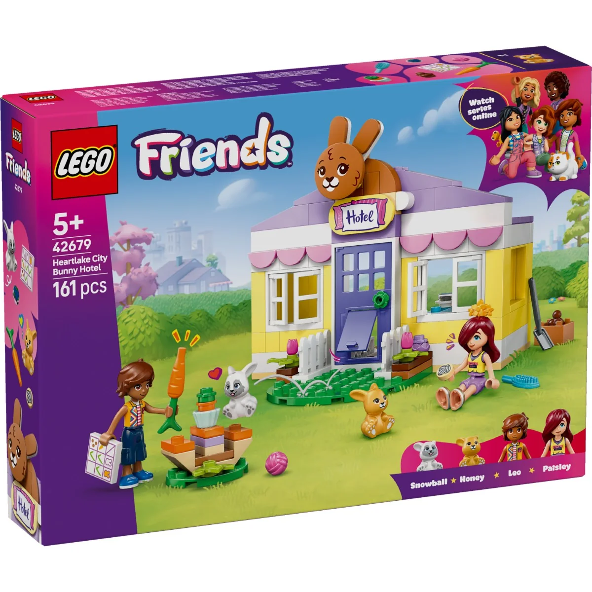 LEGO® Friends - Hotel pentru iepurasi in Orasul Heartlake (42679)