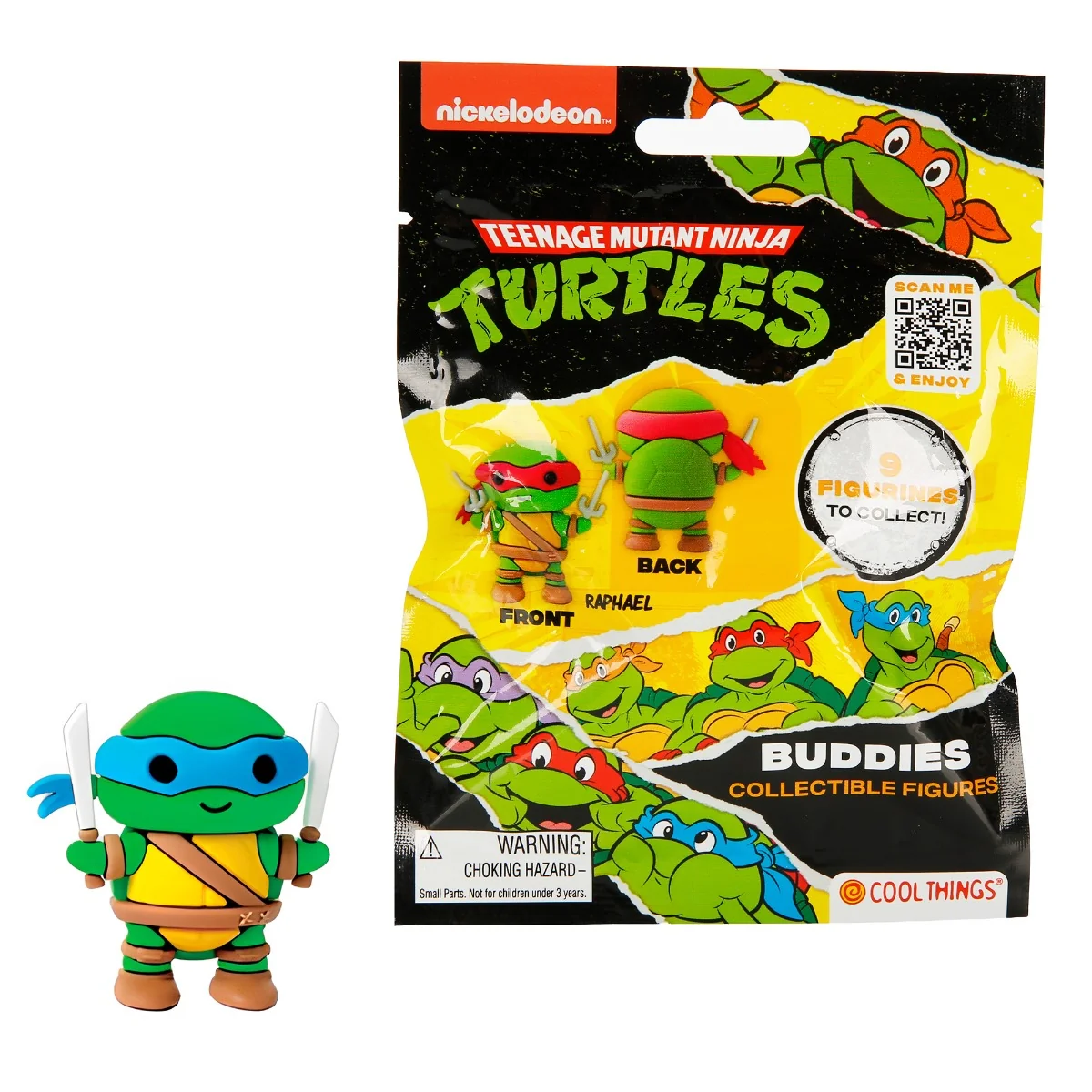 Figurina surpriza 3D, Cool Things, Teenage Mutant Ninja Turtles Buddies