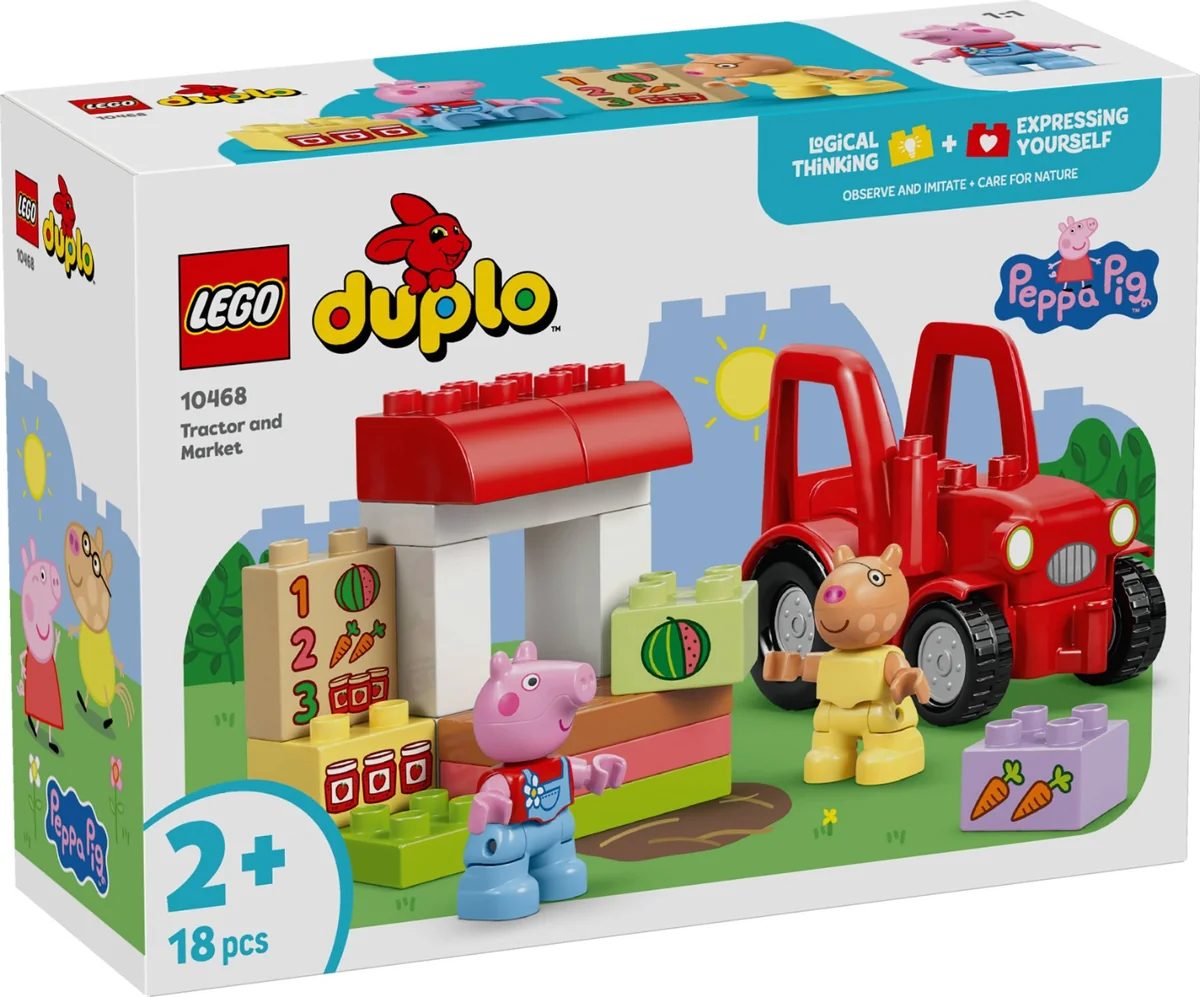 LEGO® DUPLO - Tractor si piata (10468)
