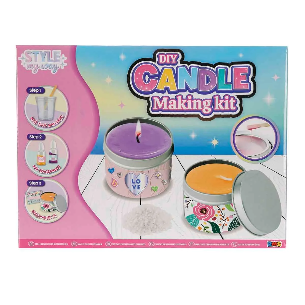 Set creativ, Candle Lab, Laborator de lumanari