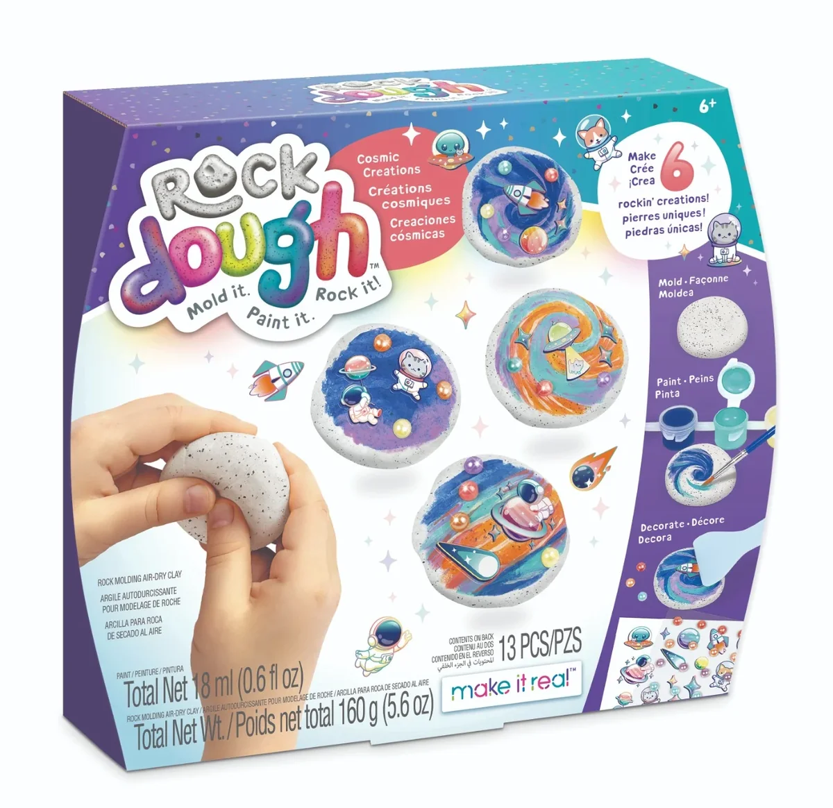 Set de modelare, Make It Real, Rock Dough, Cosmic Creations