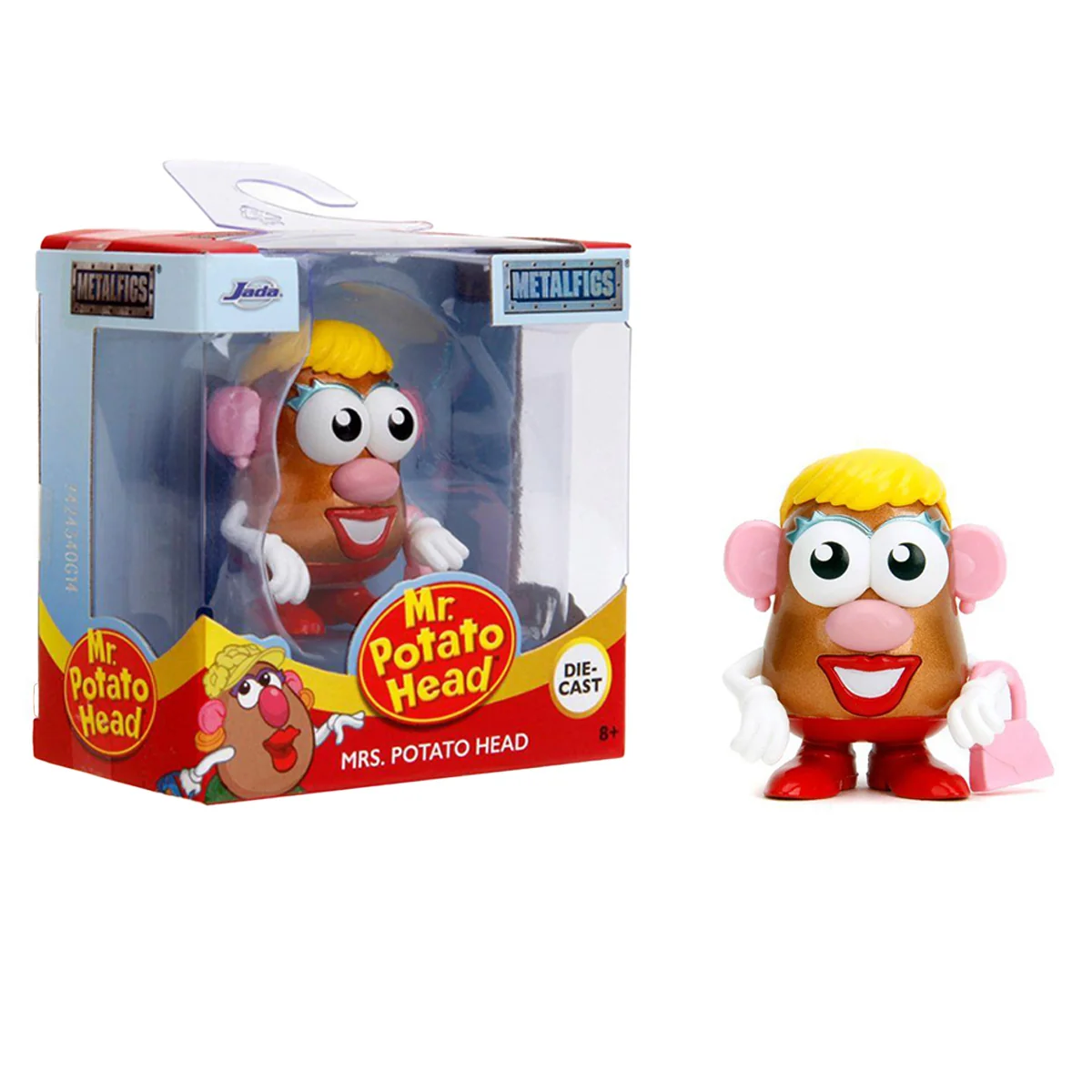 Figurina metalica Jada, S1 Mrs Potato Head, 6 cm