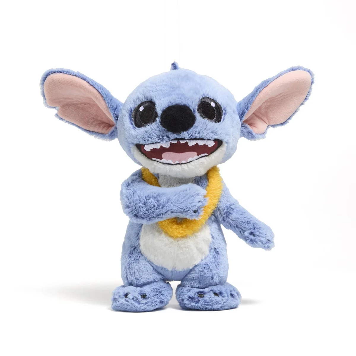 Jucarie de plus, Disney Stitch cu colier, 25 cm