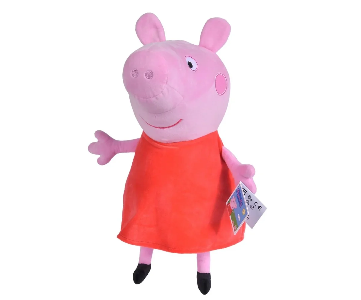 Jucarie de plus Peppa Pig, Peppa, 33 cm