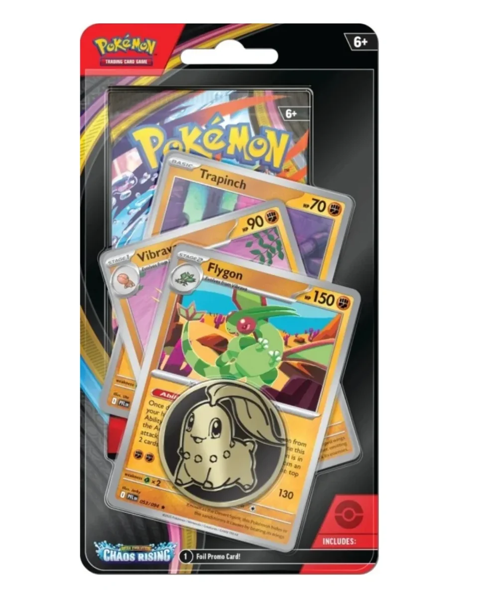 Set carti de joc, Pokemon TCG, Chaos Rising Premium Checklane Blister