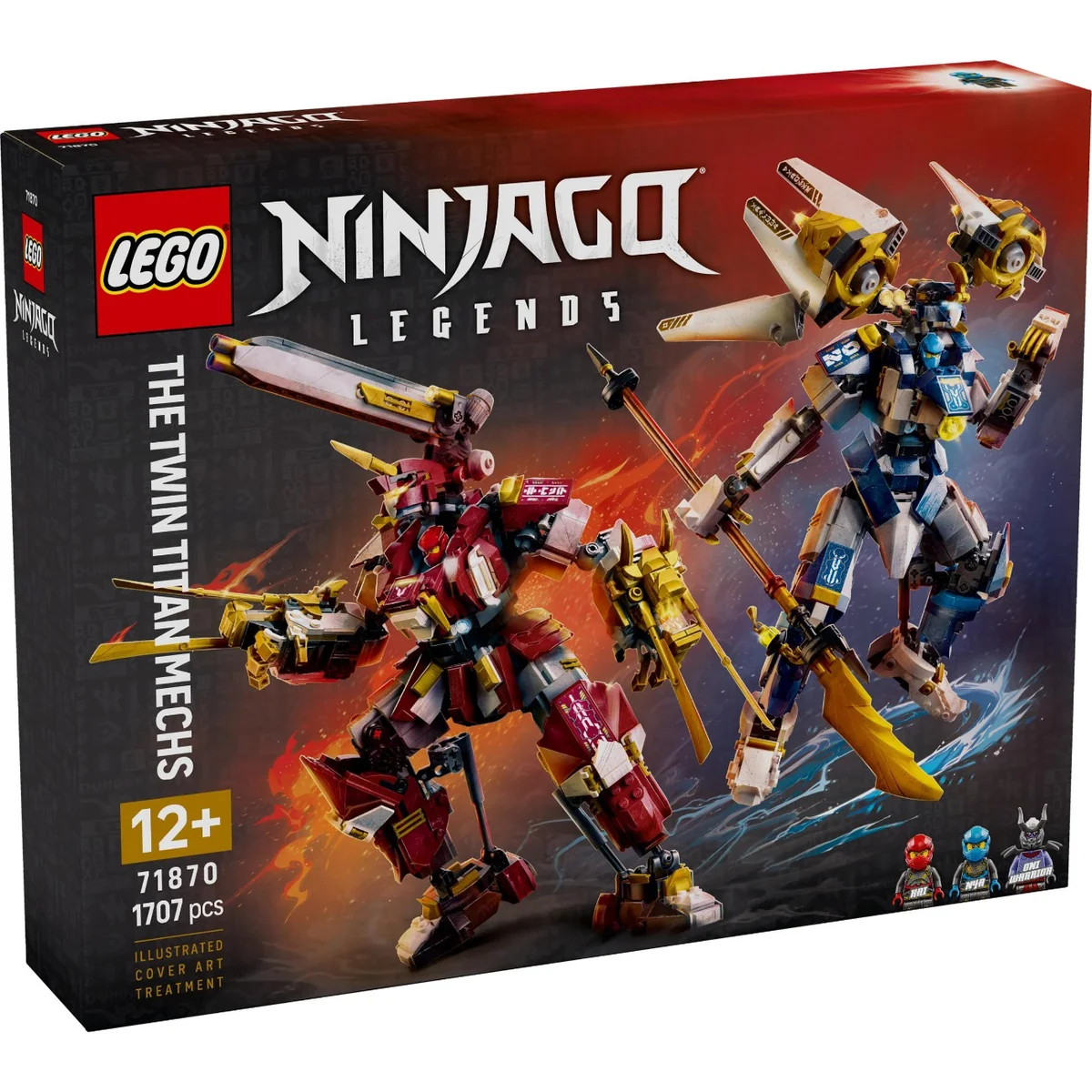 LEGO® Ninjago - Robotii Titan gemeni (71870)