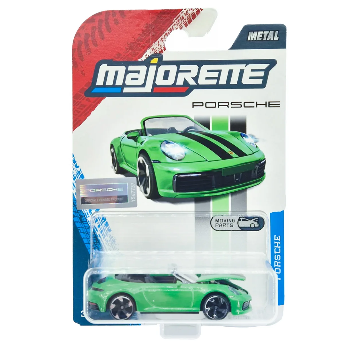 Masina metalica, Majorette, Porsche 911 Carrera S, 1:64, Verde