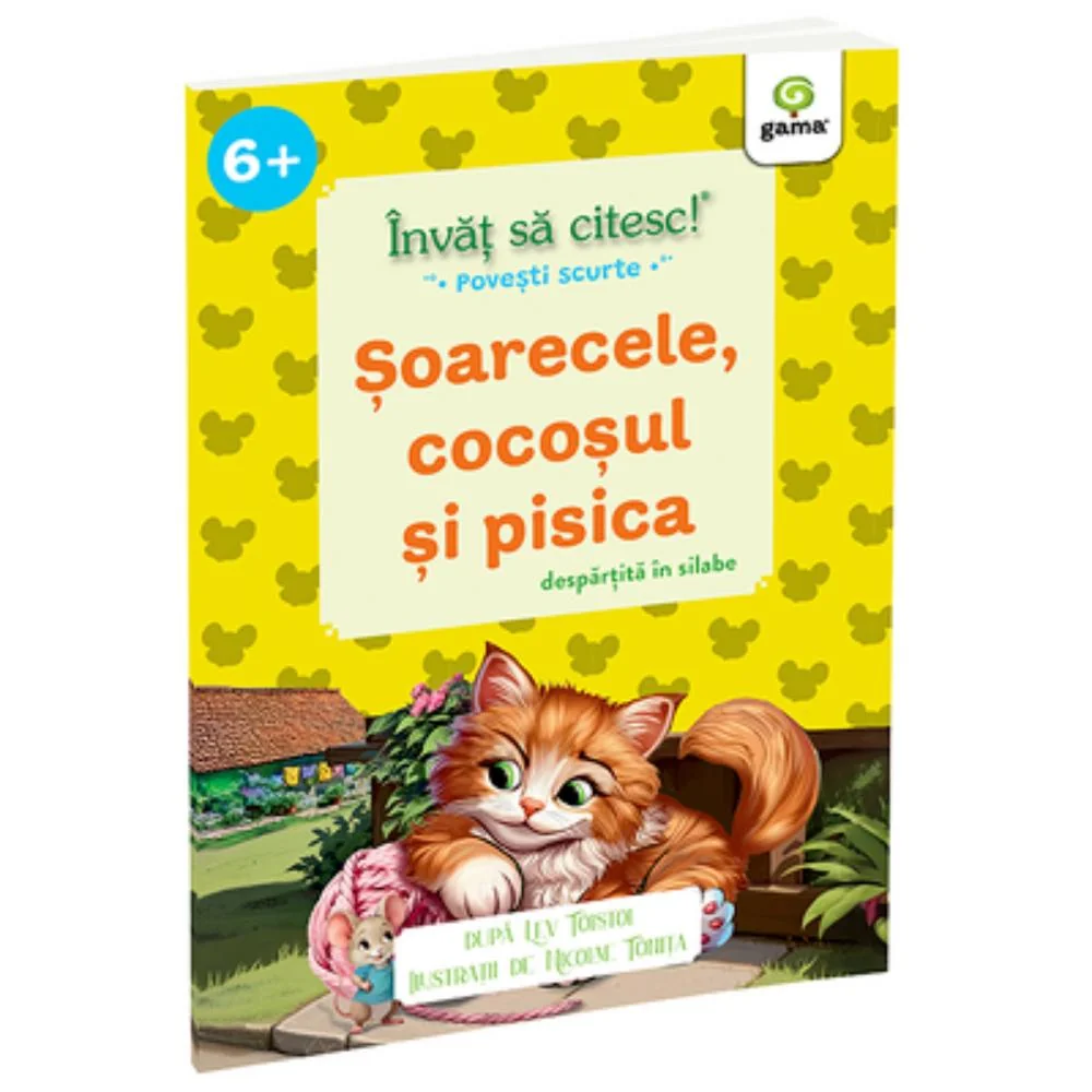 Soarecele, cocosul si pisica, Invat sa citesc! Povesti scurte