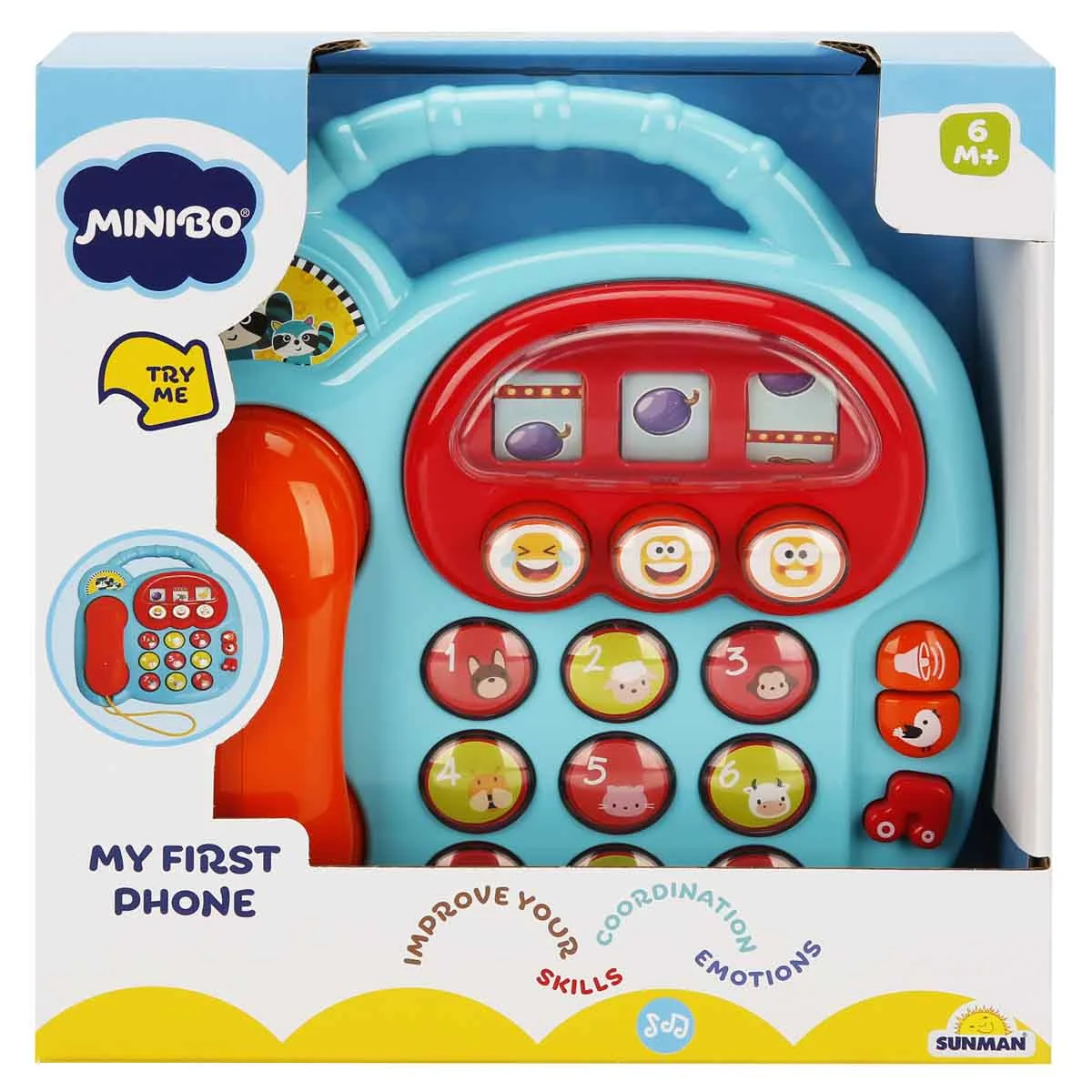 Jucarie bebelusi, Minibo, Telefon cu activitati