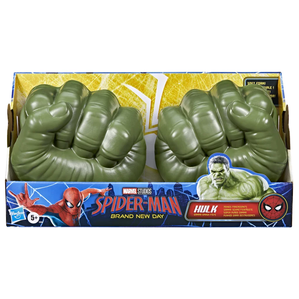 Set de joaca, Marvel Spider-Man, Brand New Day, Hulk Gamma Smash Fists, G3594